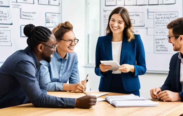 비용 효율적인 고객 피드백 솔루션 찾기 - **Prompt: Simple Surveys for Clear Insights**
    A professional woman in her late 20s, dressed in a...