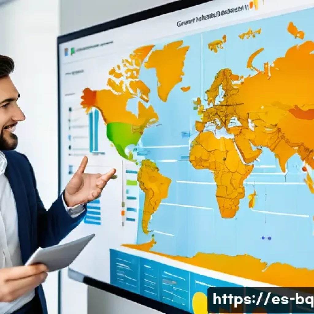 고객 피드백과 고객 여정 맵핑의 관계 - A detailed digital illustration of a multi-channel customer journey map displayed on a large touchsc...